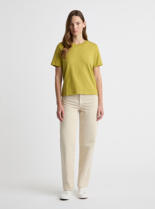 Golden Olive|Zenya is 5'10" and wearing a size S