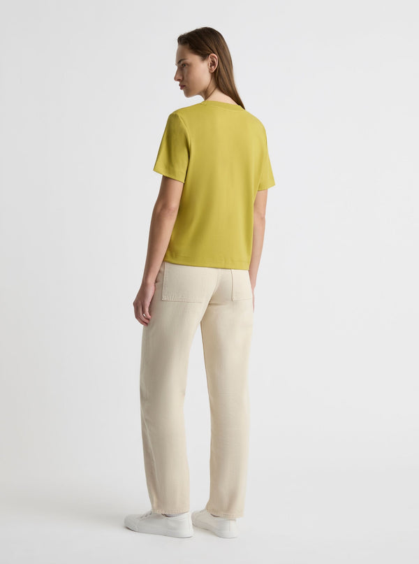Golden Olive|Zenya is 5'10" and wearing a size S