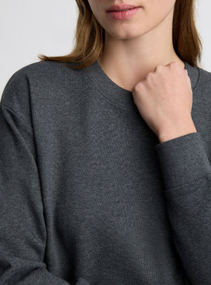 Charcoal Marl|Zenya is 5'10" and wearing a size S
