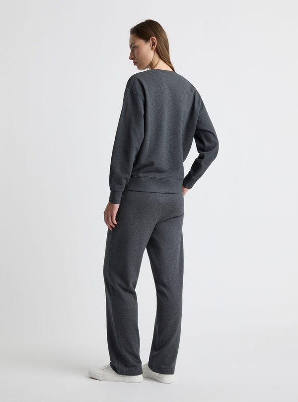 Charcoal Marl|Zenya is 5'10" and wearing a size S
