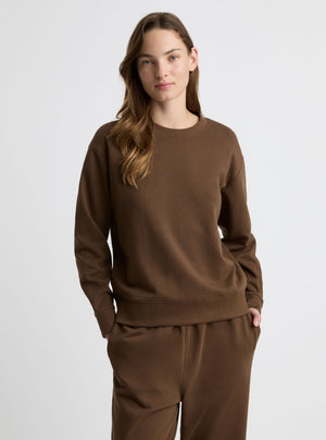 Coffee Brown|Zenya is 178 cm and wearing a size S