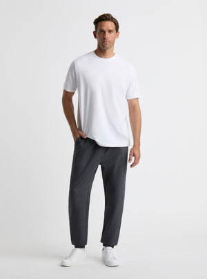Charcoal Marl|Broed is 185 cm and wearing a size L