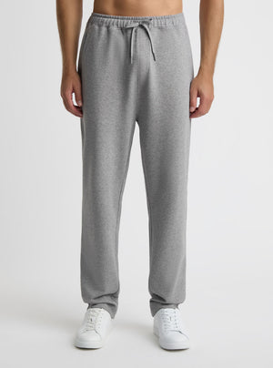 Grey Marl|Broed is 185 cm and wearing a size L