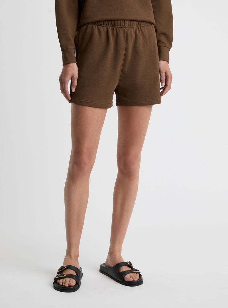Coffee Brown|Amelia is 5'11" and wearing a size S