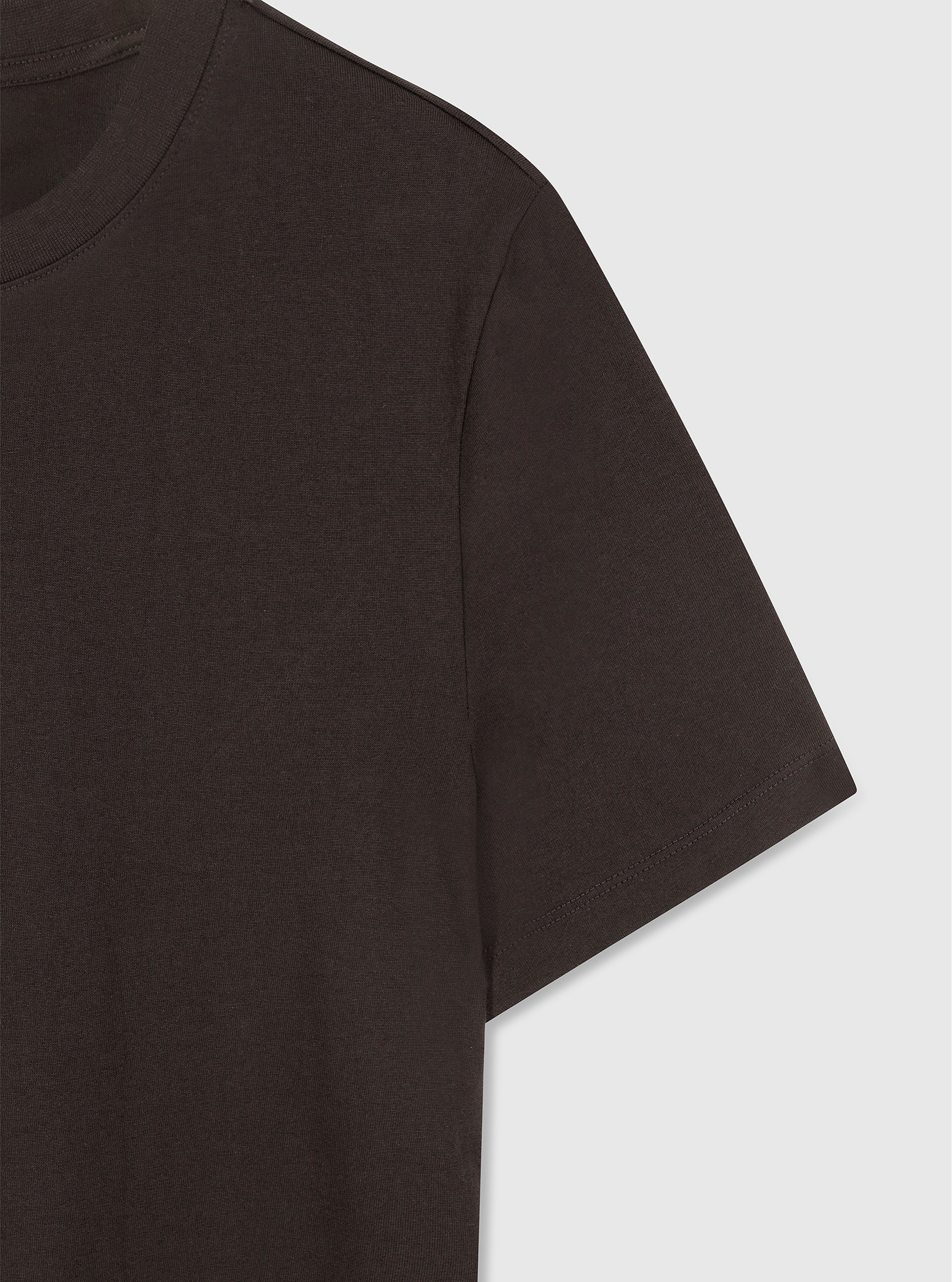 Dark Brown|Good Earth Cotton® Classic Tee – Sustainable Cotton T-shirts|Dark Brown