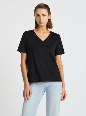 Black|Stas is 5'10" and wearing a size S