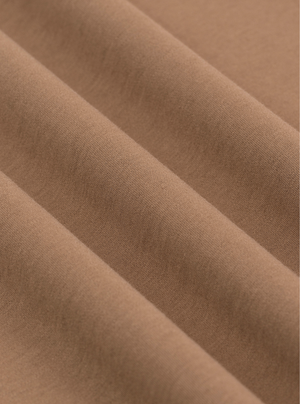 Brown|Good Earth Cotton® Box Cut Tee – Sustainable Cotton T-shirt|Brown