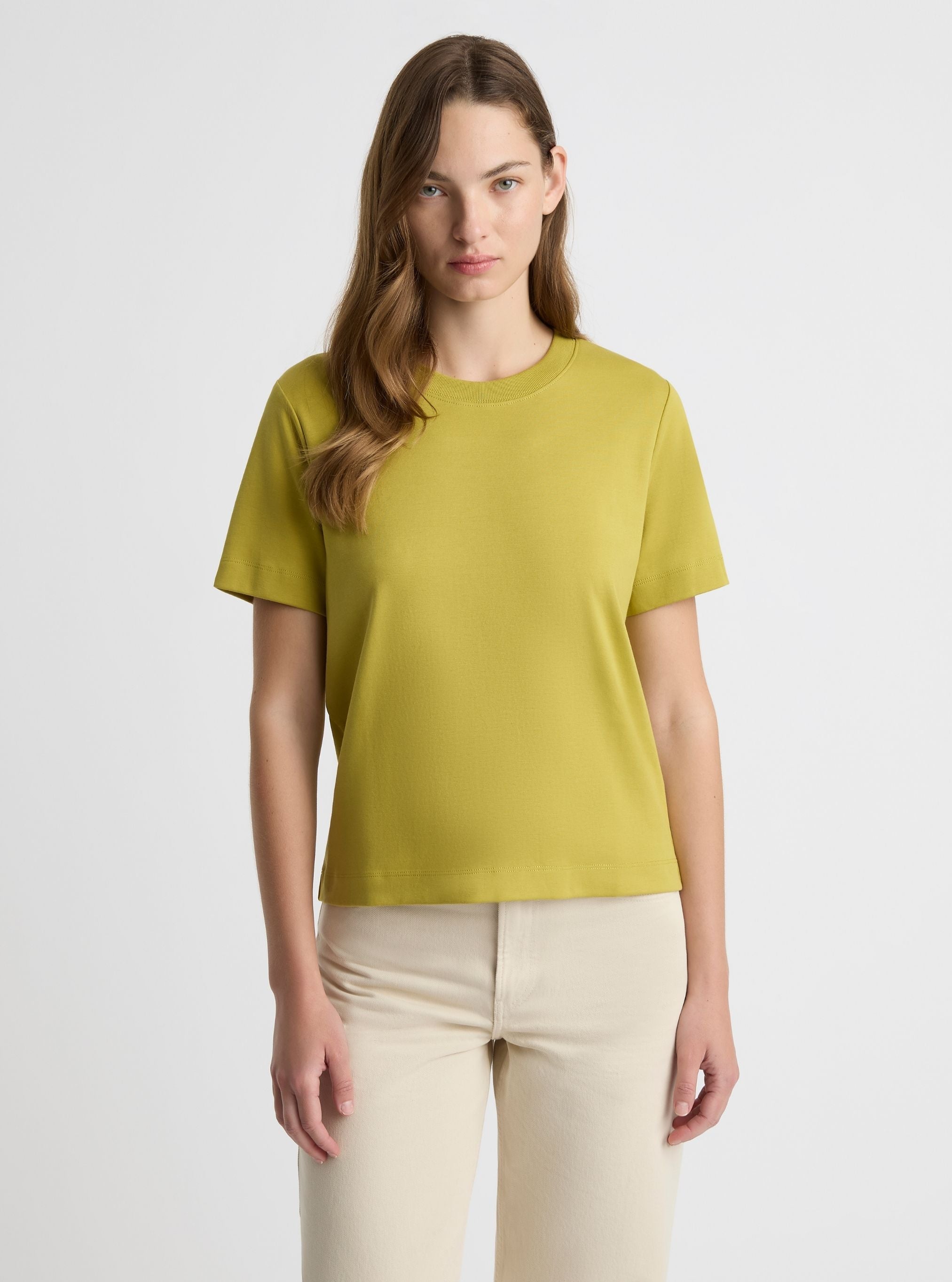 Golden Olive|Zenya is 5'10" and wearing a size S