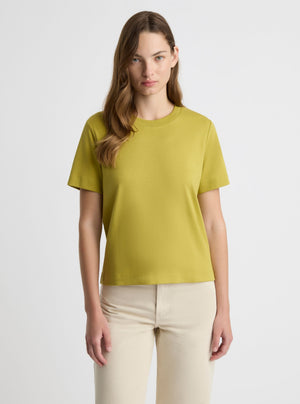 Golden Olive|Zenya is 5'10" and wearing a size S
