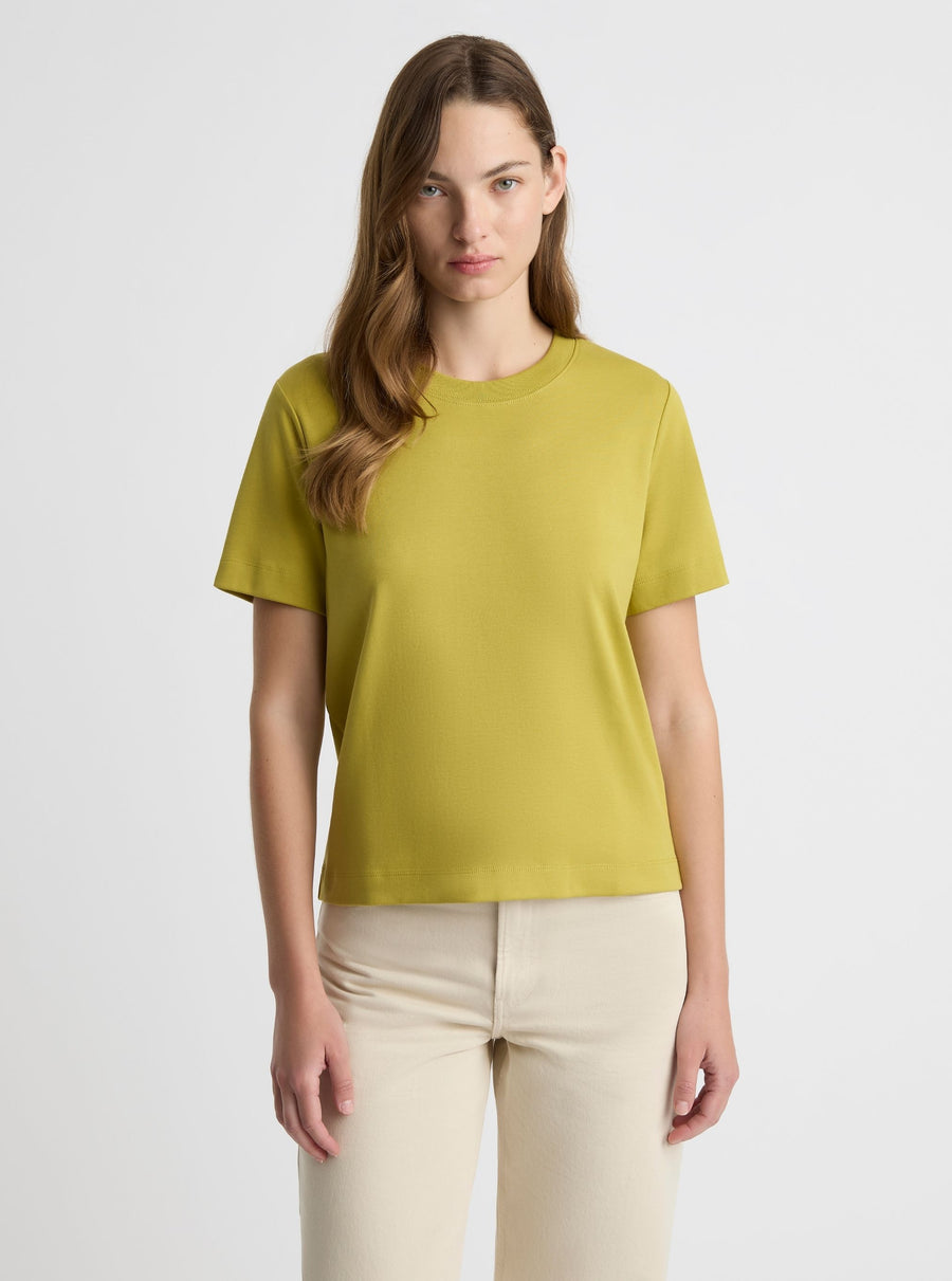 Golden Olive|Zenya is 5'10" and wearing a size S