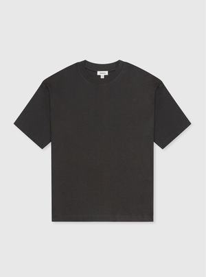 Charcoal|Good Earth Cotton® Oversized Tee – Sustainable Cotton T-shirt|Charcoal