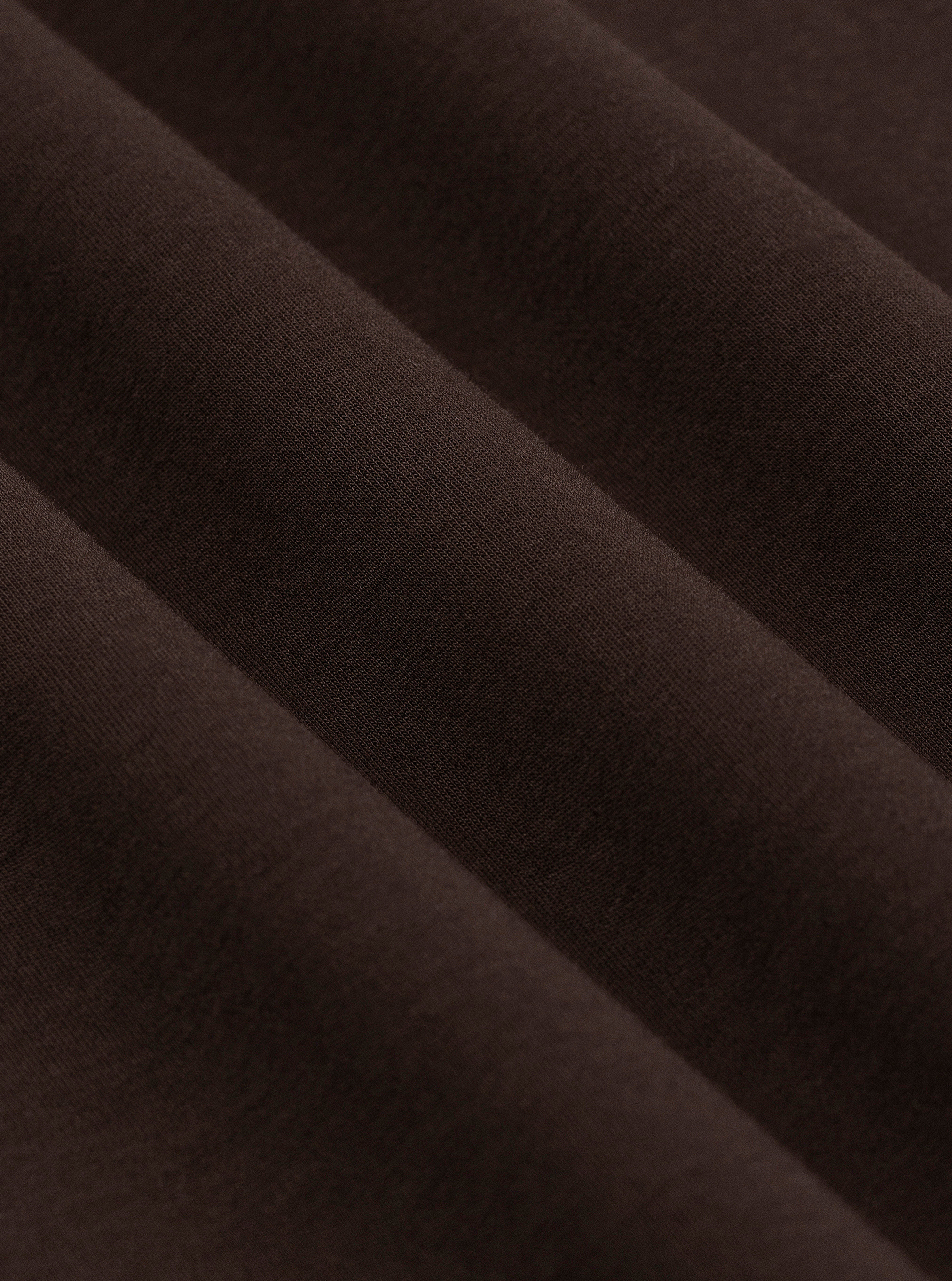 Dark Brown|Good Earth Cotton® Oversized Tee – Sustainable Cotton T-shirt|Dark Brown