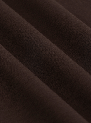 Dark Brown|Good Earth Cotton® Oversized Tee – Sustainable Cotton T-shirt|Dark Brown