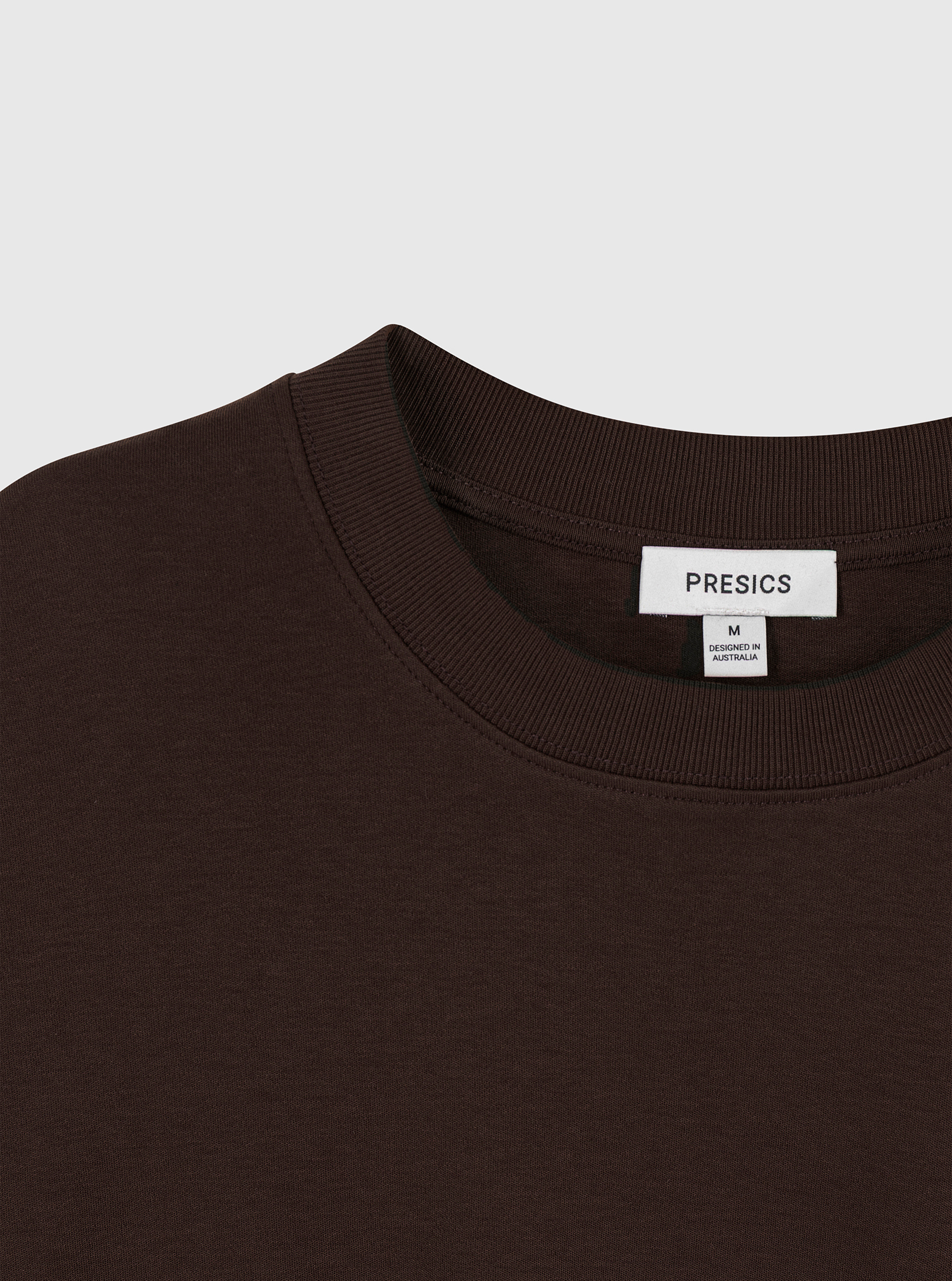 Dark Brown|Good Earth Cotton® Oversized Tee – Sustainable Cotton T-shirt|Dark Brown