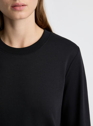 Black|Zenya is 5'10" and wearing a size S