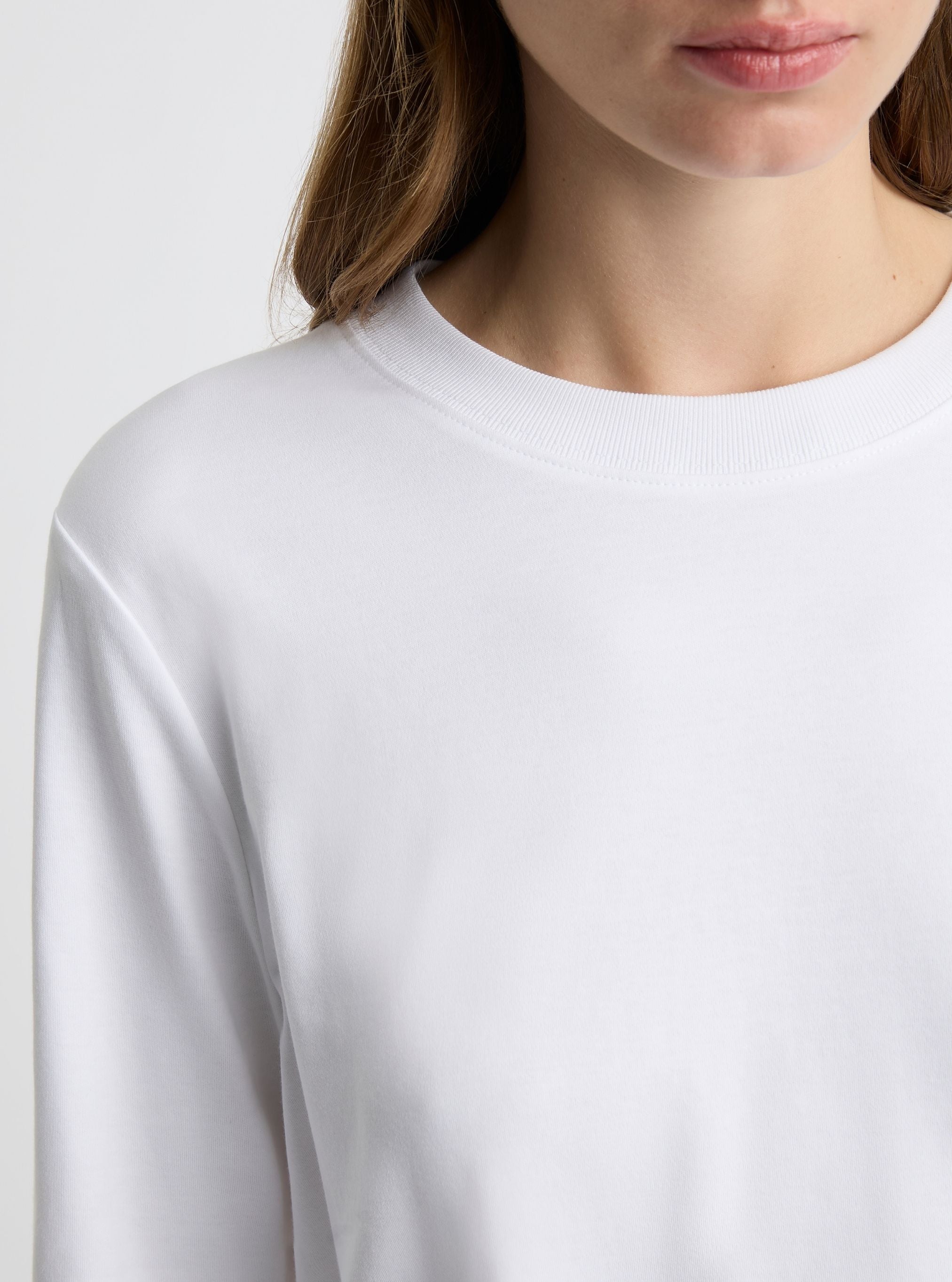 White|Zenya is 5'10" and wearing a size S