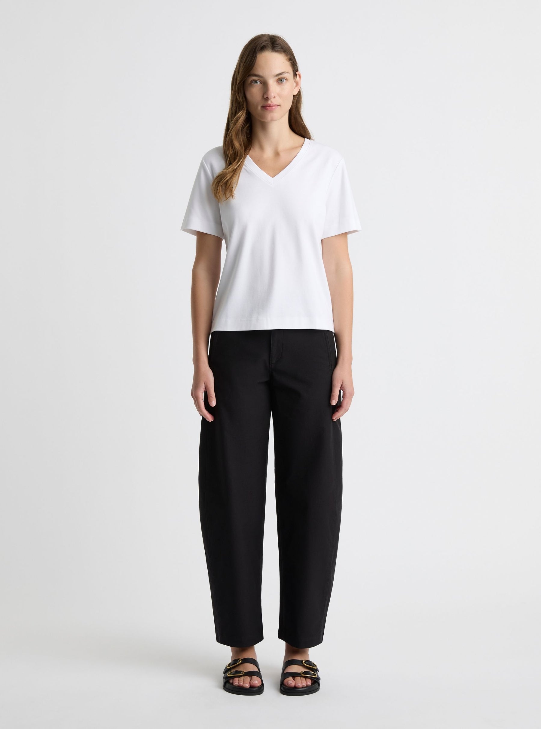 White|Zenya is 5'10" and wearing a size S