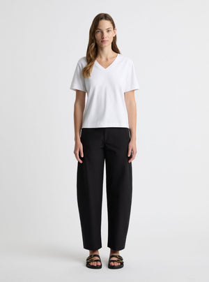 White|Zenya is 5'10" and wearing a size S
