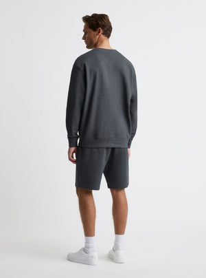 Charcoal Marl|Broed is 6'1" and wearing a size L