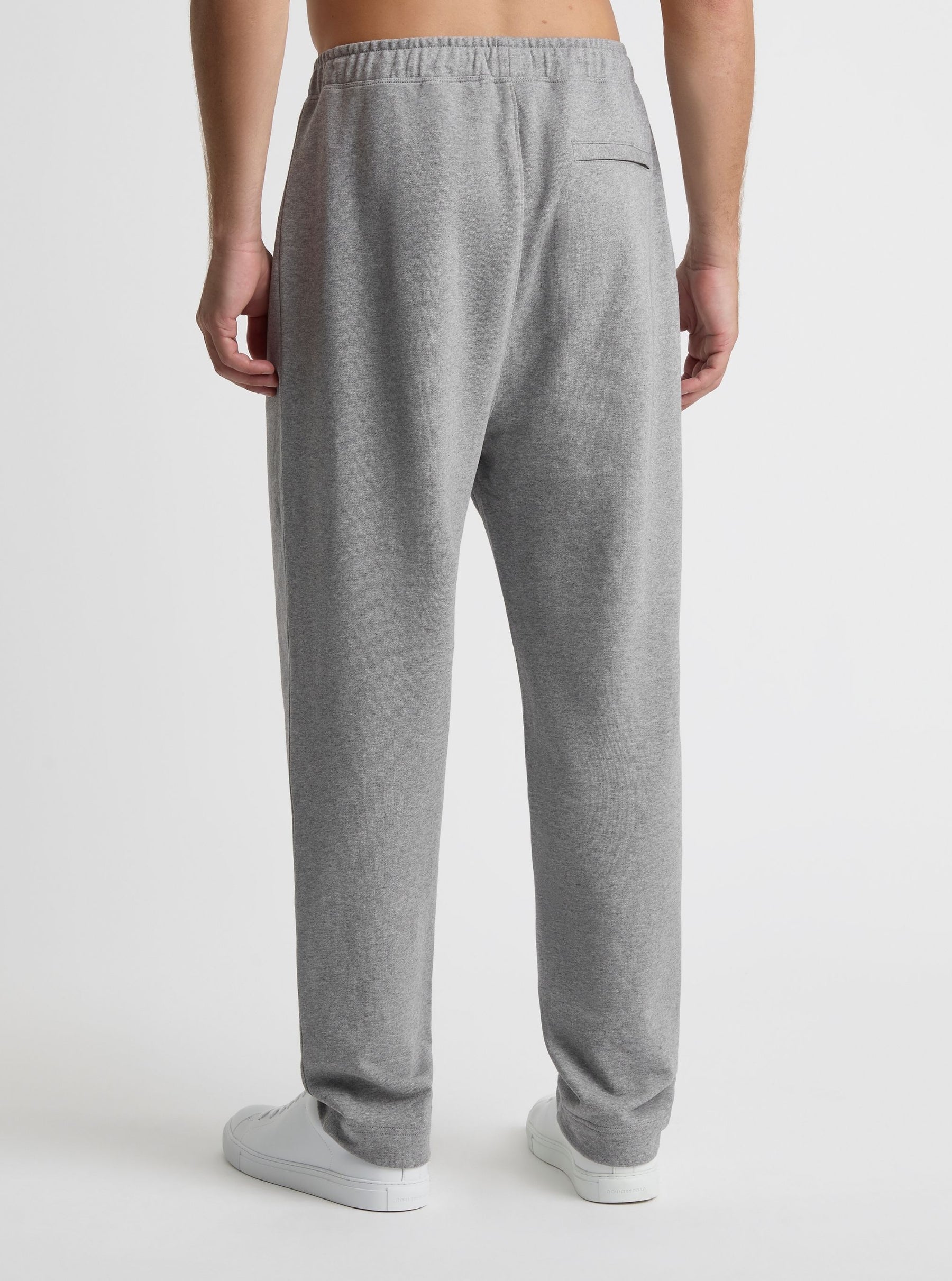 Grey Marl|Broed is 6'1" and wearing a size L
