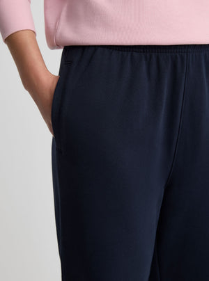 Navy|Zenya is 5'10" and wearing a size S