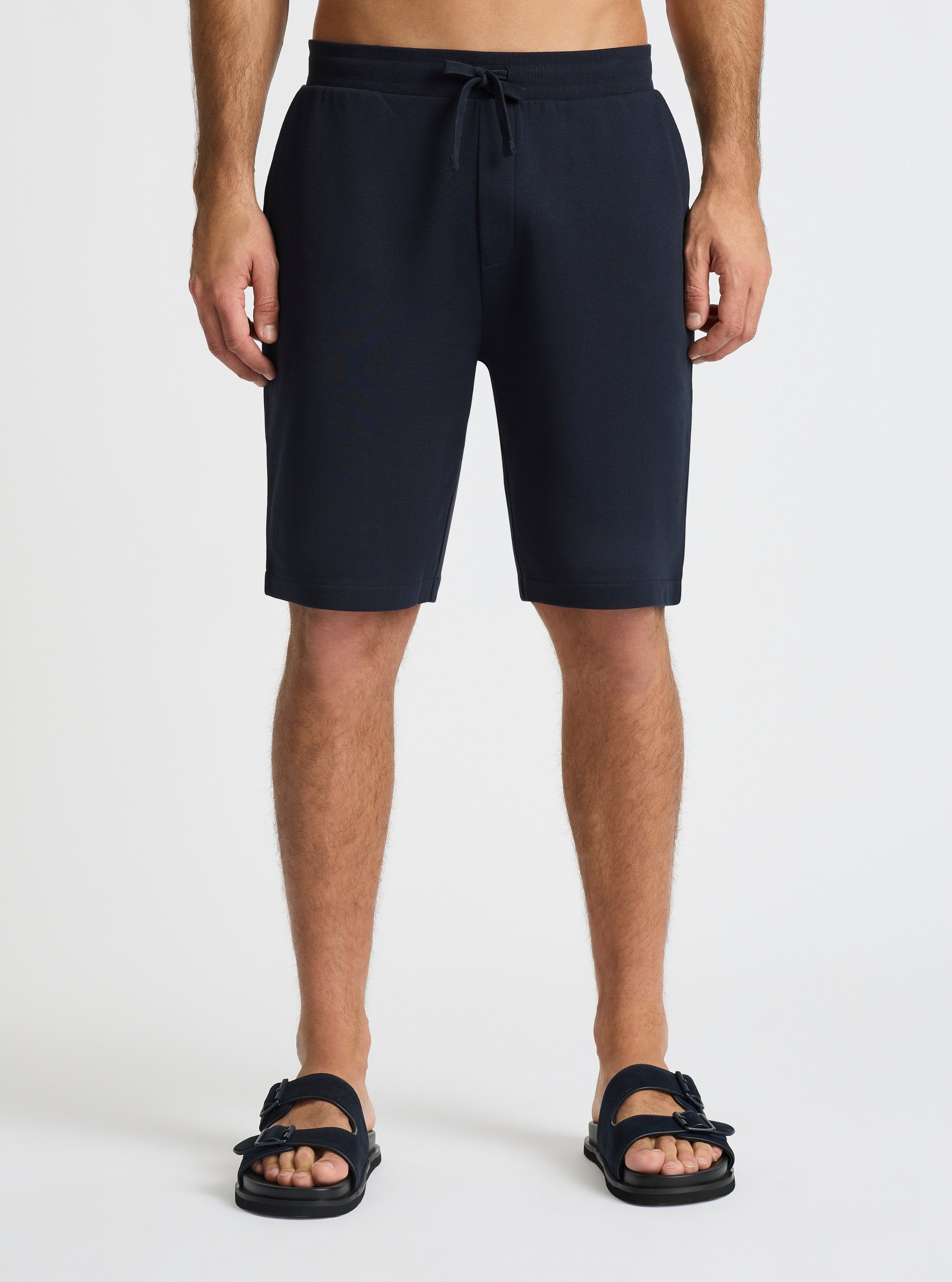 Navy|Jack is 6’2” and wearing a size L