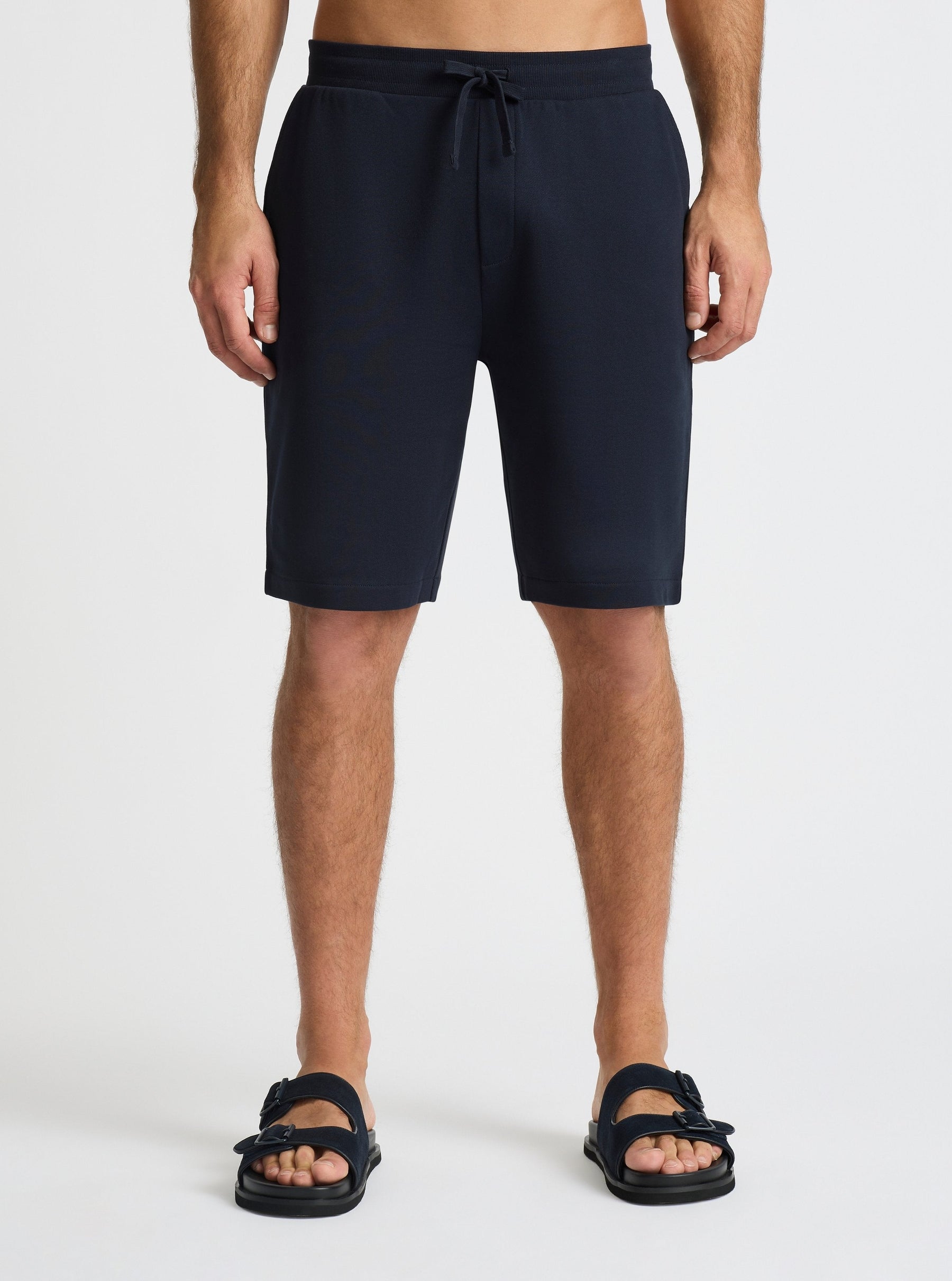 Navy|Jack is 6’2” and wearing a size L