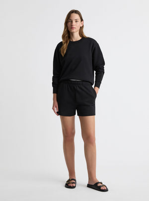 Black|Zenya is 5'10" and wearing a size S