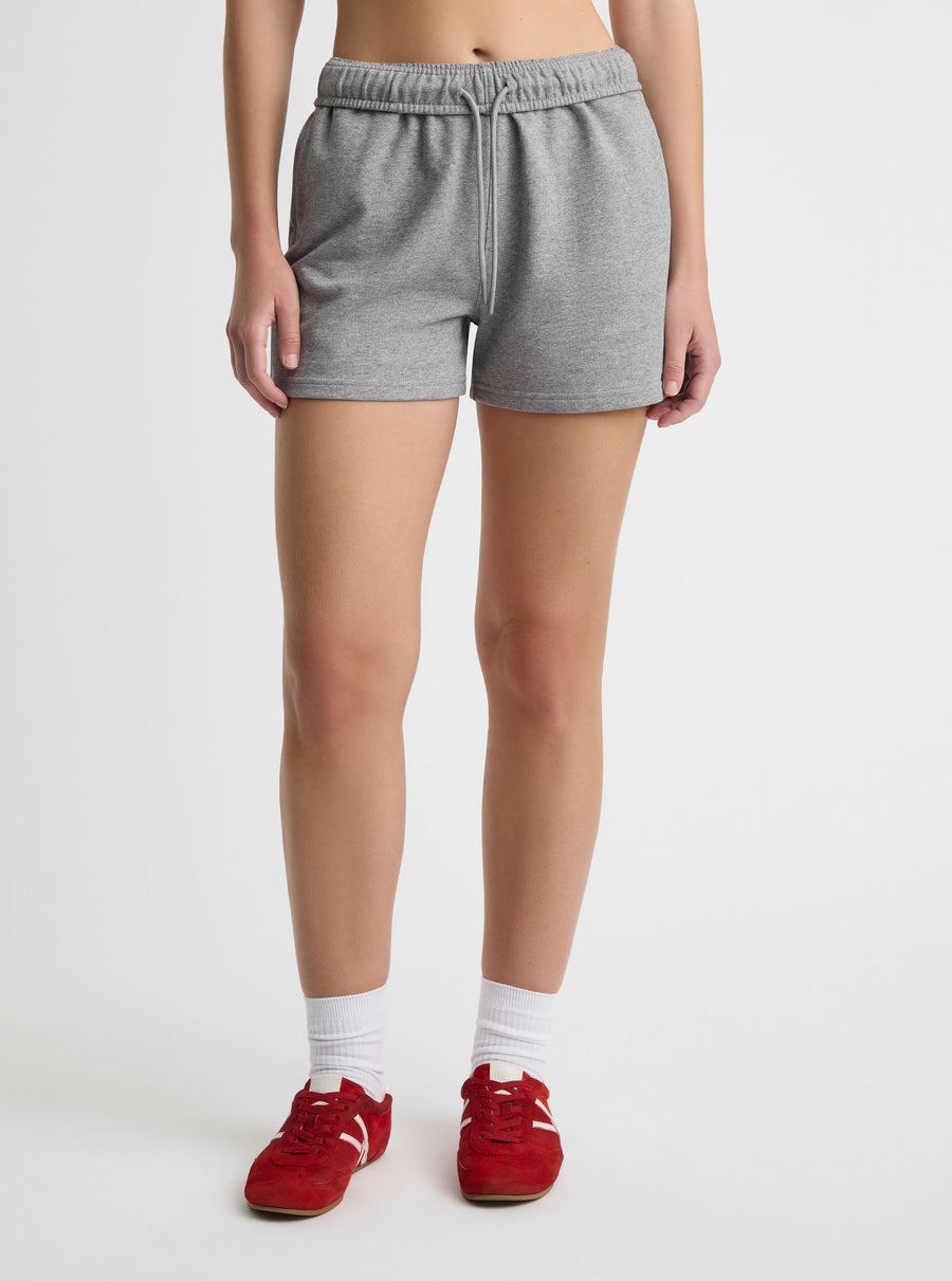 Grey Marl|Zenya is 5'10" and wearing a size S
