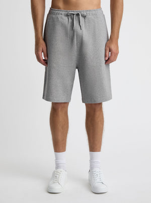 Grey Marl|Broed is 6'1" and wearing a size L