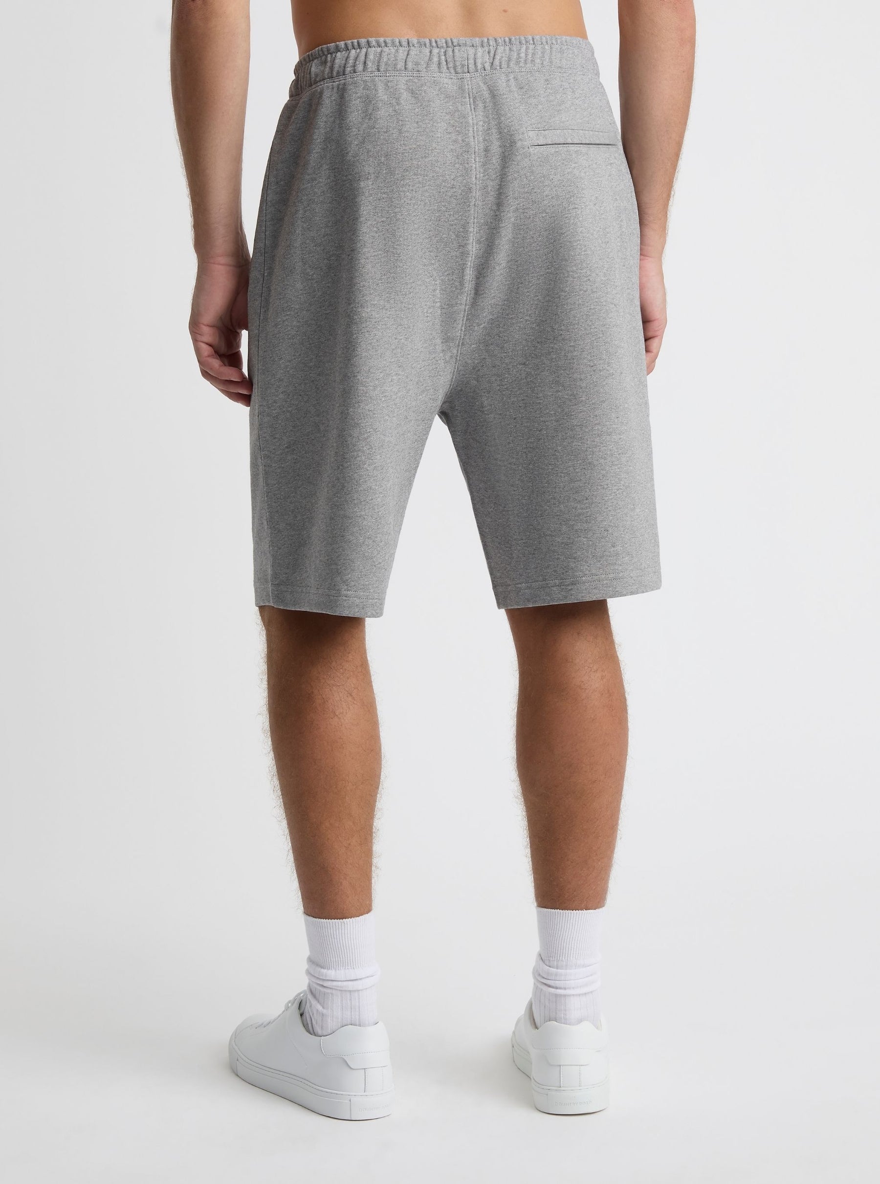 Grey Marl|Broed is 6'1" and wearing a size L